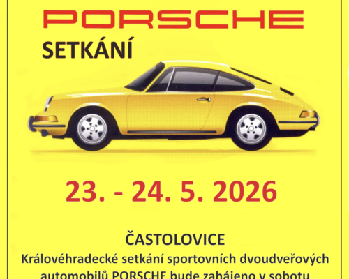 Porsche na zámku